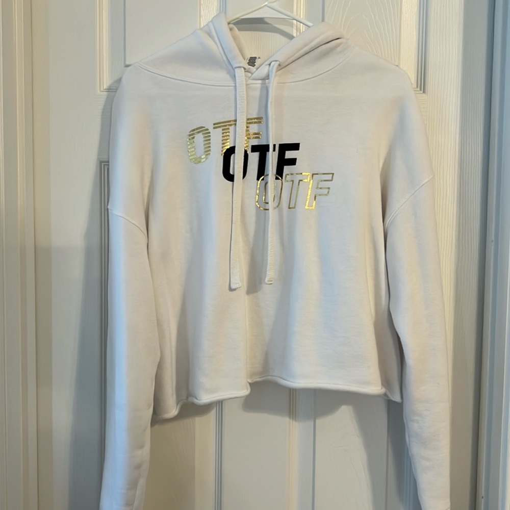 Large Orangetheory fitness crop sweatshirt